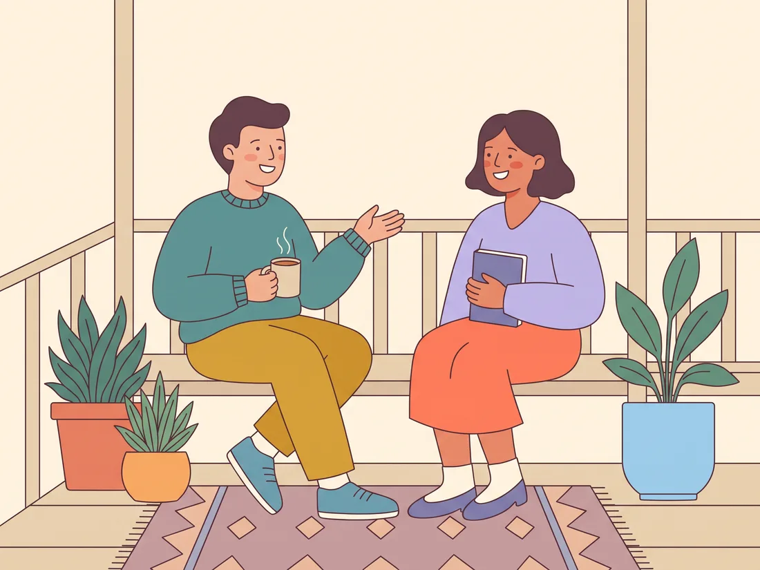 Friends talking about how to get motivated with ADHD