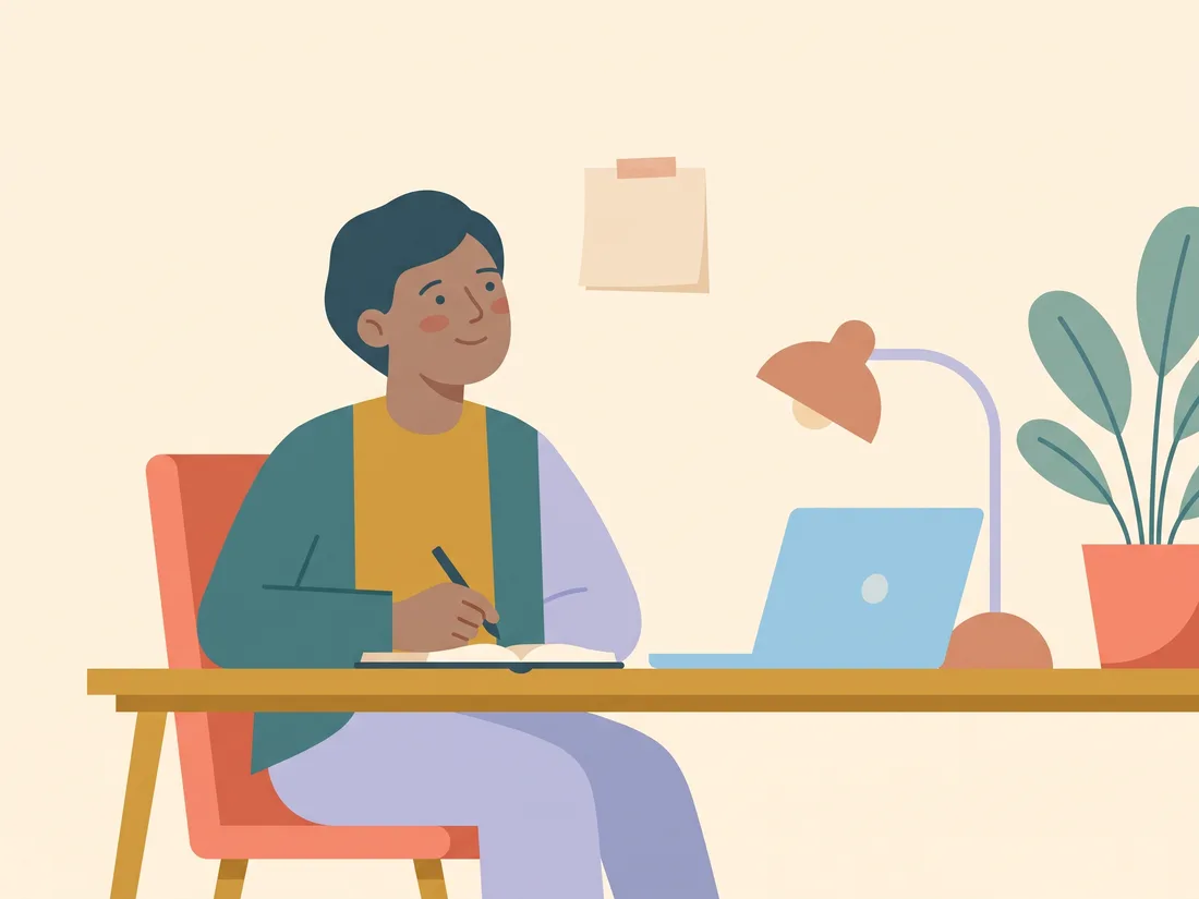 A person reflecting on this week's ADHD productivity news about procrastination