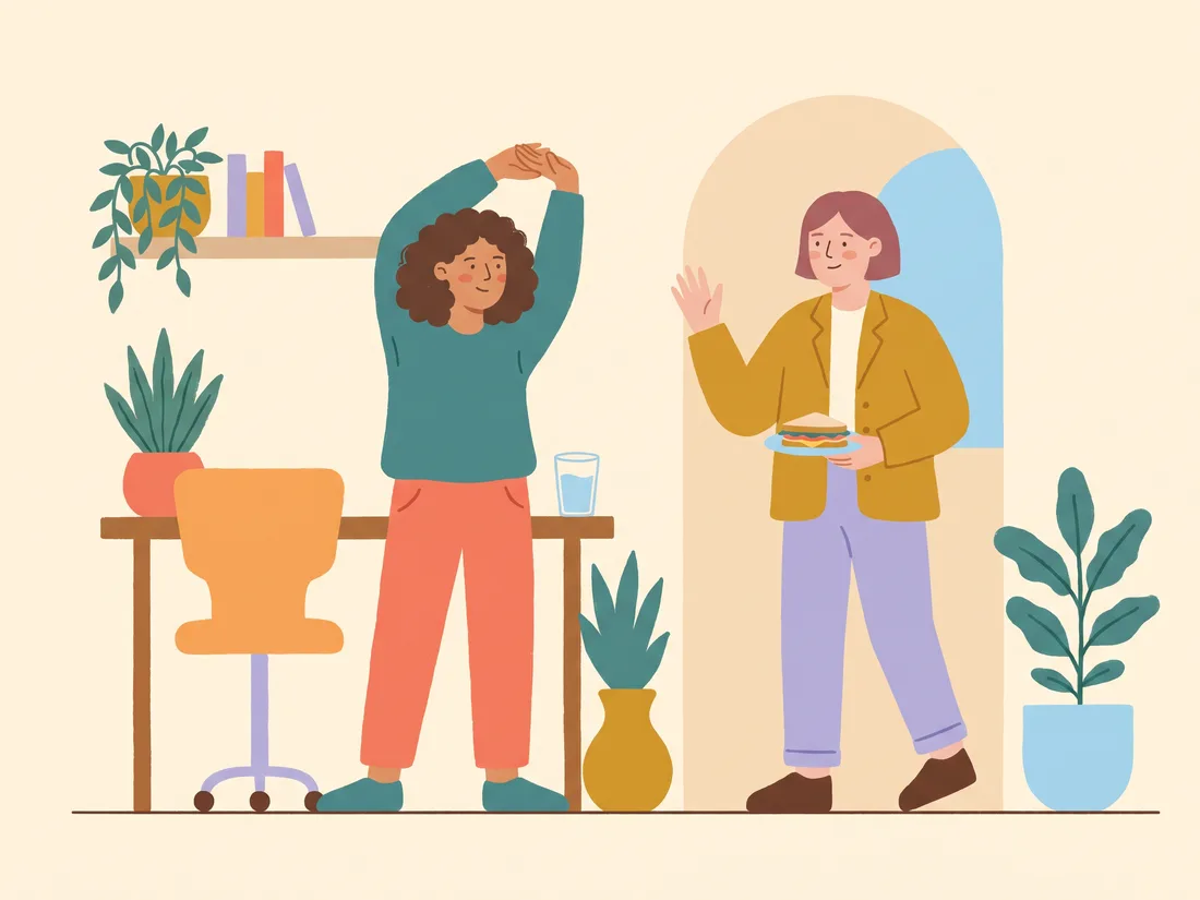 Taking a break after a hyperfocus ADHD session